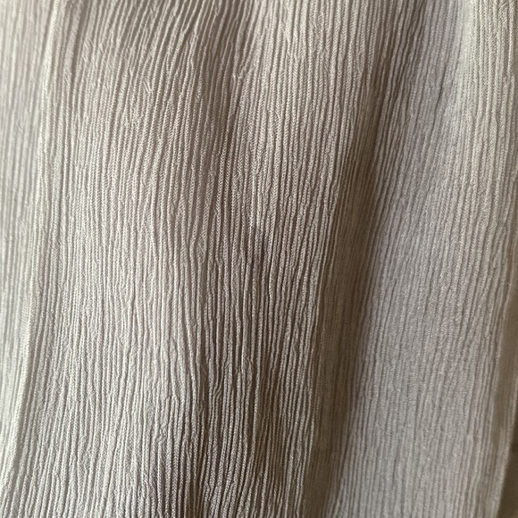 GUC JCrew Strapless Crepe Silk Gray Dress 0P - Picture 6 of 7